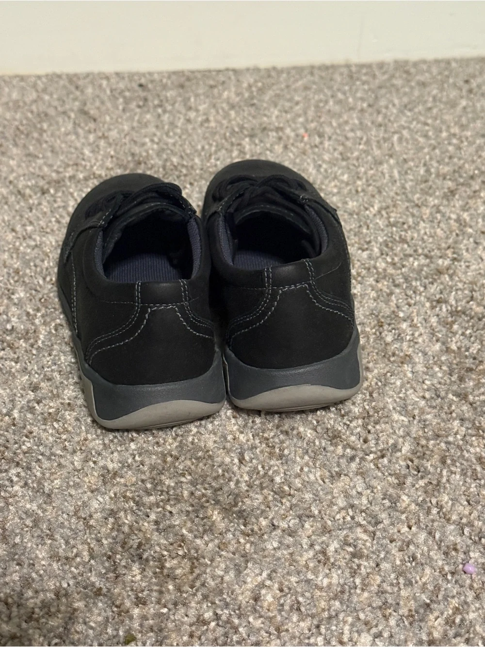 Boys Flag LTD Black Casual Lace-Up Shoes size 12